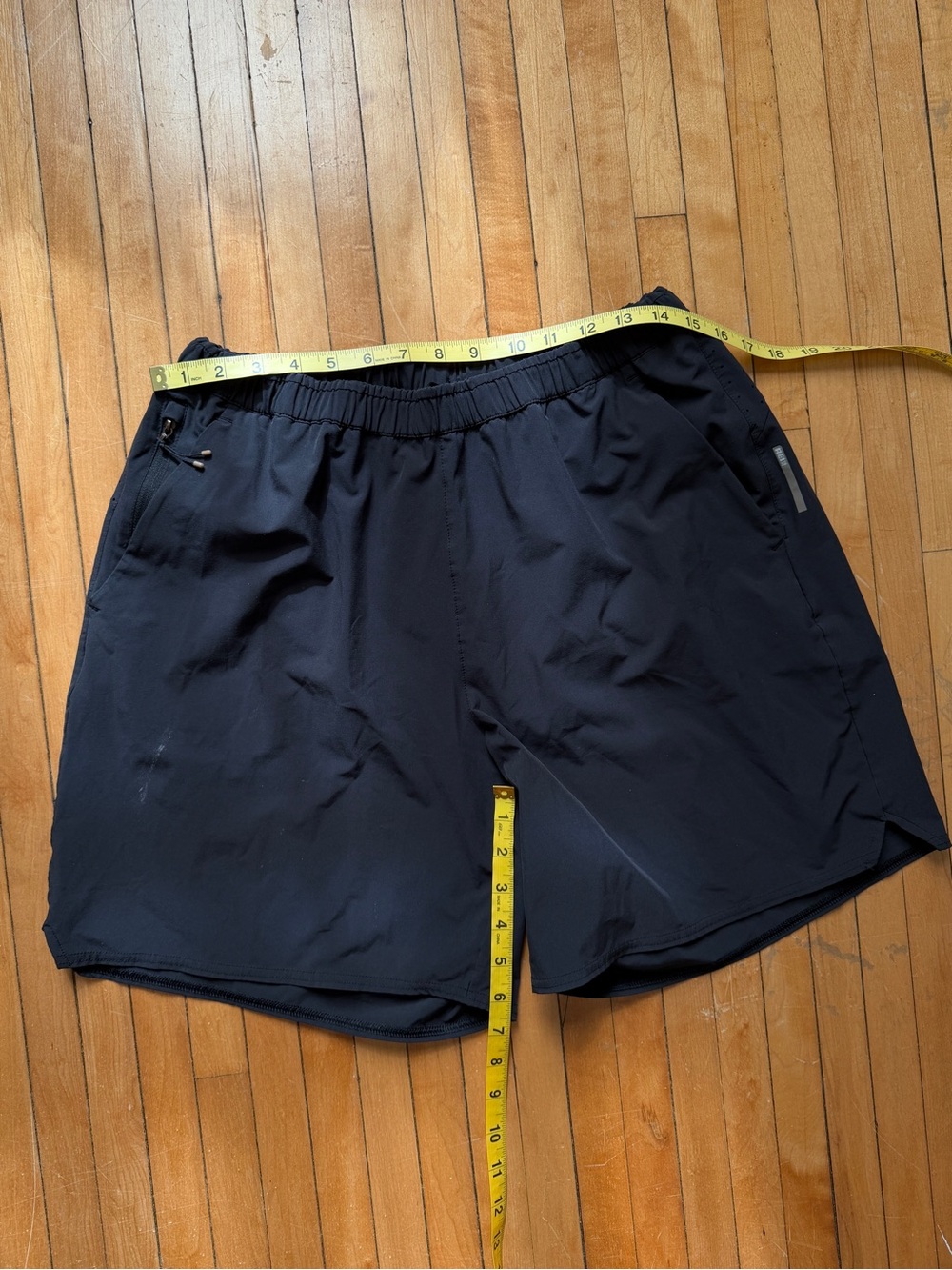 REI Co-Op Active Pursuits Shorts Men's Black Lined Pockets Running Hiking Sz. L - Picture 9 of 9